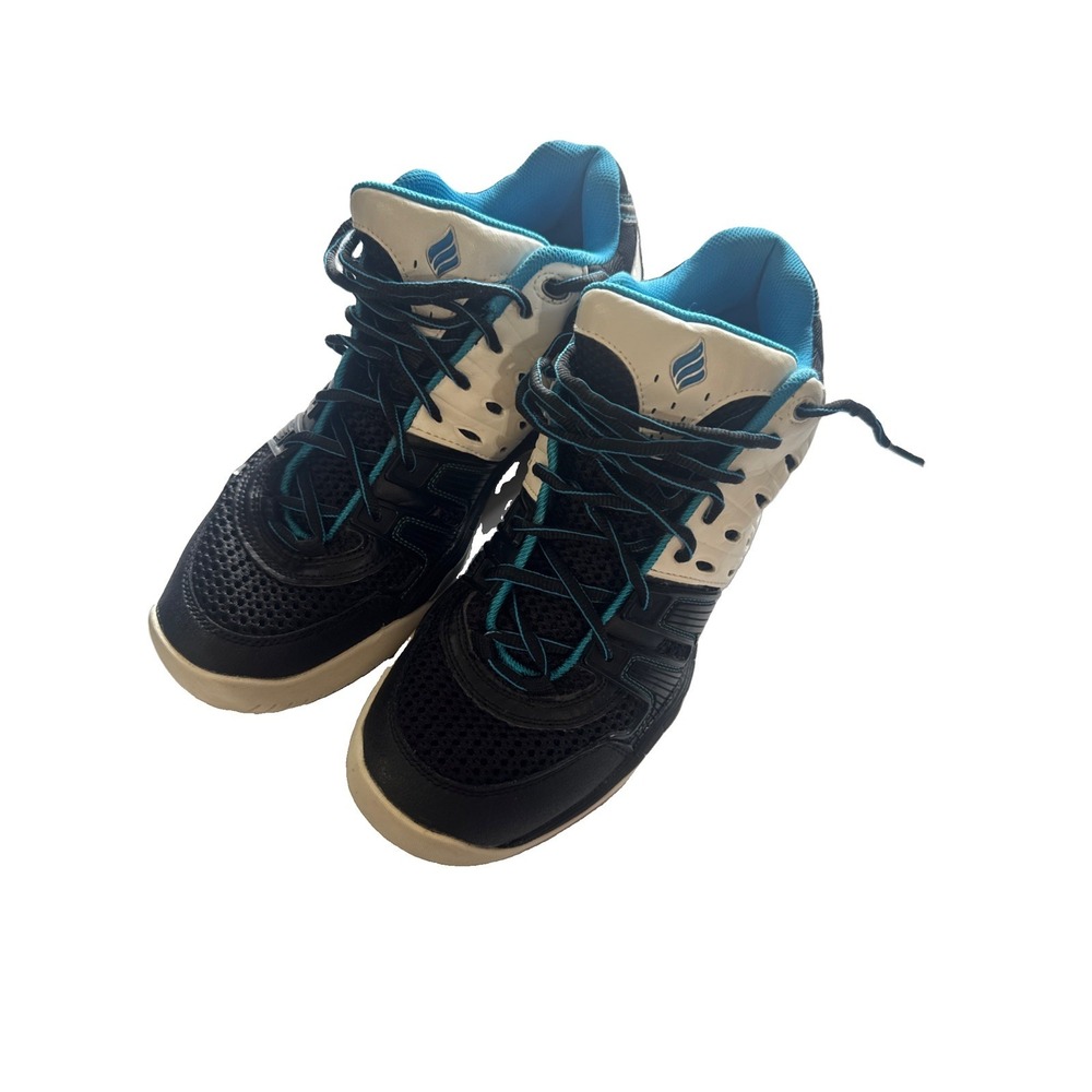 Ektelon-Raquetball Sneakers-Shoes-White/Black/Blue-8E053067-Men's Size 9.5 US